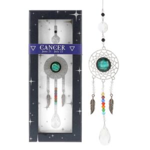 Crystal Zodiac Cancer Suncatcher
