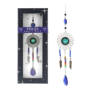 Crystal Zodiac Pisces Suncatcher