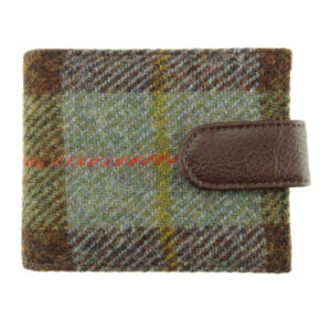 Harris Tweed 'Barra' Wallet with Coin Section in MacLeod Tartan