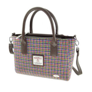 Harris Tweed 'Brora' Small Tote in Jazzy Weave