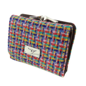 Harris Tweed 'Unst' Purse in Jazzy Weave