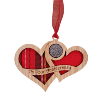 On Your Anninversary Lucky Sixpence