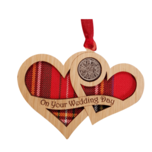 On Your Wedding Day Lucky Sixpence