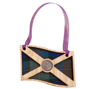 Saltire Lucky Sixpence