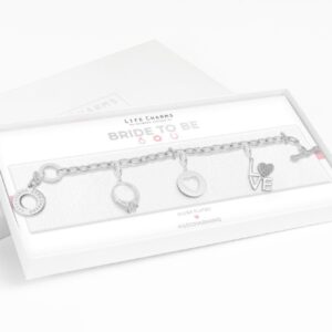 Bride to be charms bracelet