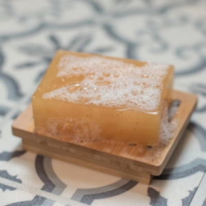 Lemongrass & Ginger Handmade Soap Slice