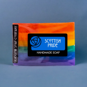 Scottish Pride Handmade Soap Slice