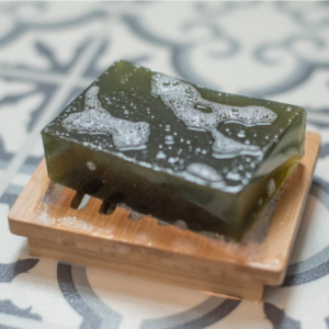 Soothing Nettle Handmade Soap Slice