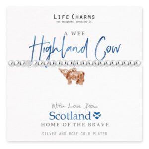 With Love from Scotland - Highland Cow bracelet
