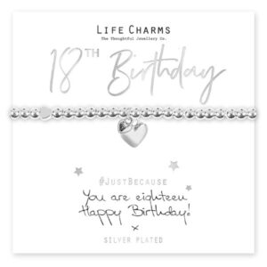 You Are 18 Hearts Bracelet