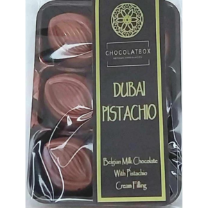 BELGIAN MILK CHOCOLATE DUBAI PISTACHIO