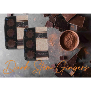 Belgian 56% Dark Chocolate Stem Gingers