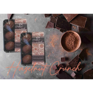 Belgian Milk Chocolate With Caramelised Hazelnut Crunch