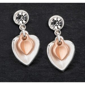 Matt SP RGP Heart Earrings