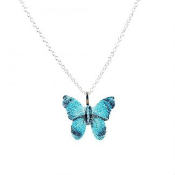 Paisley Gift Cart Turquoise Burrterfly Pendant