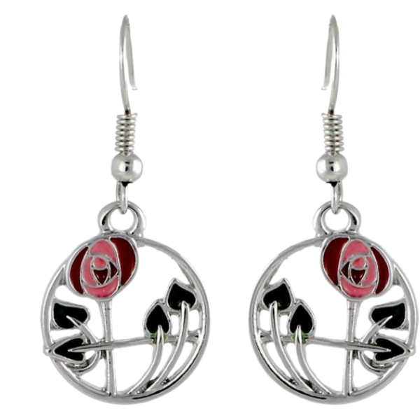 Circle Mackintosh Earrings