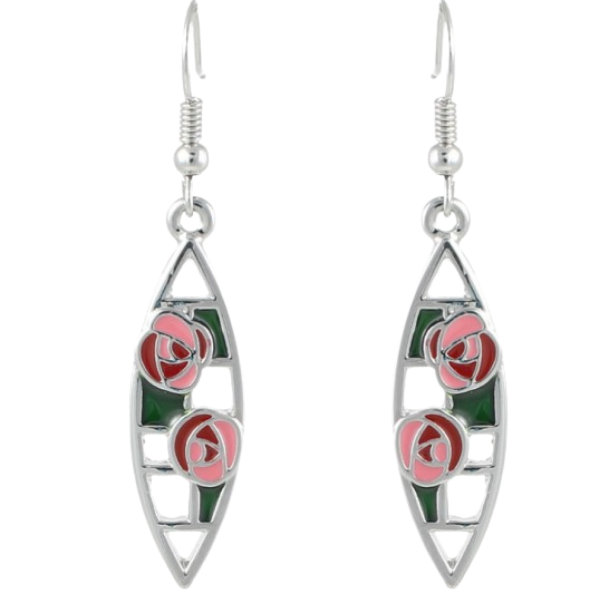 Drop Mackintosh Earrings