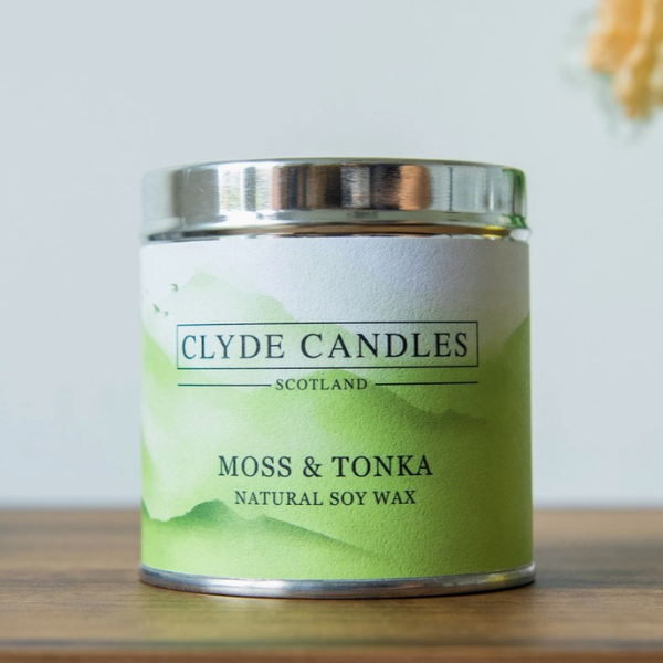 Moss & Tonka Candle Tin